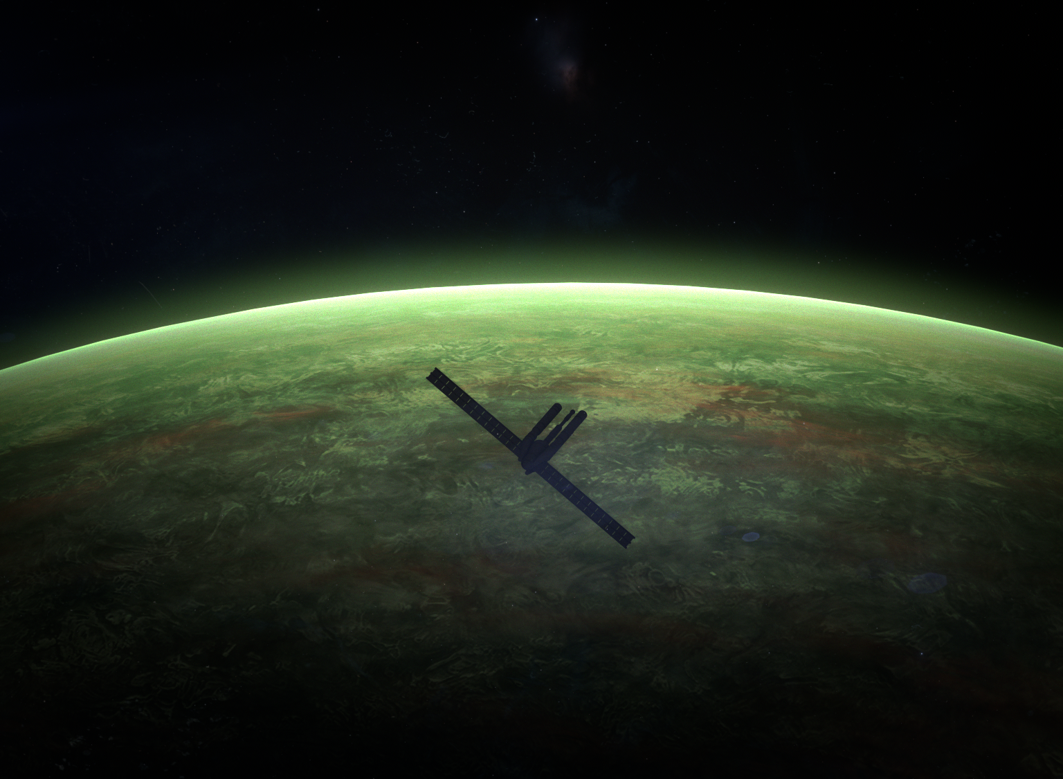 Aphelion Spire compositing